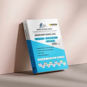 Assistant Nurse Rapid Access Guide Prometric exam preparation book with updated clinical MCQs for Gulf licensing exams