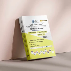 Microbiologist Rapid Access Guide Prometric exam preparation book with updated MCQs for Gulf licensing exams