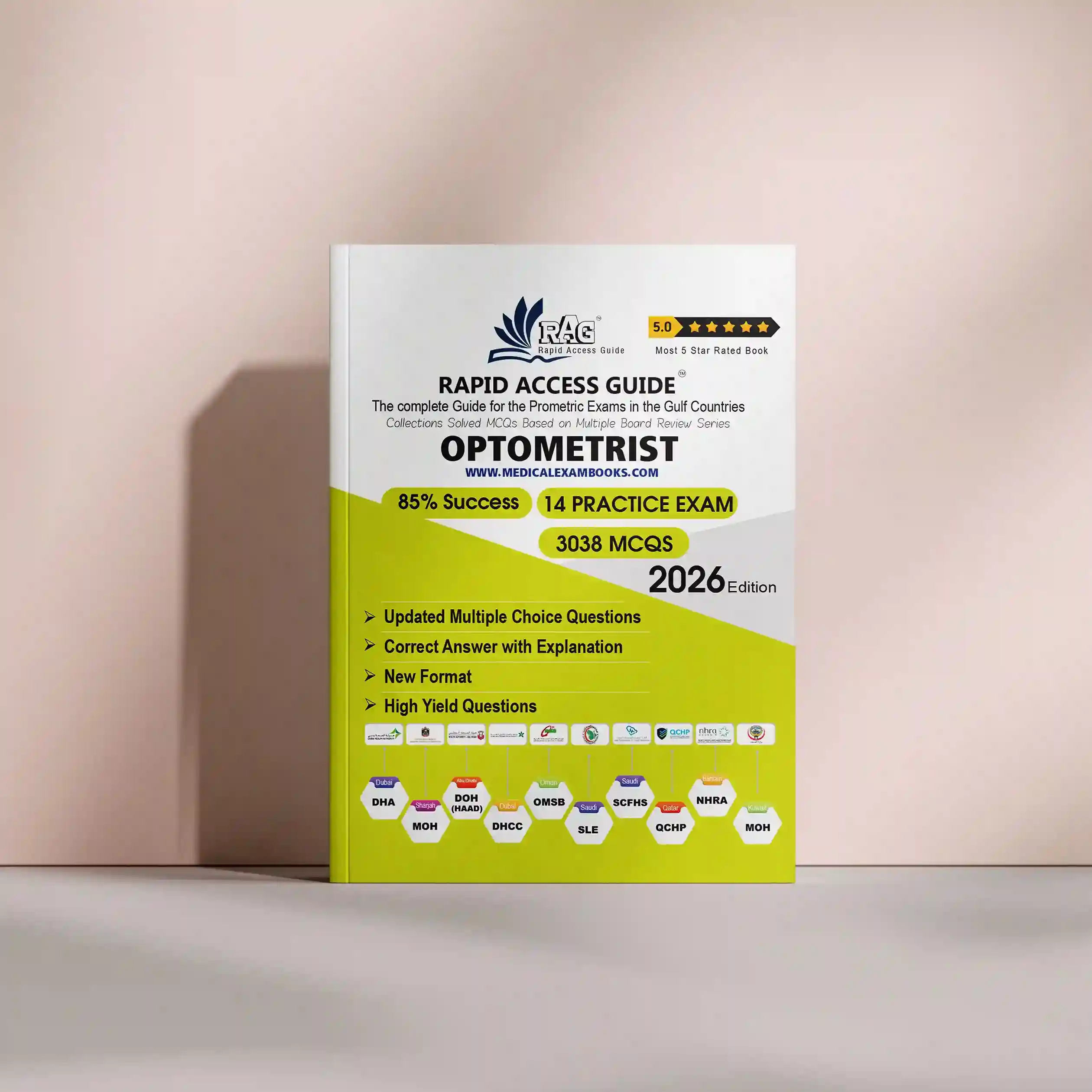 Optometrist Prometric Exam Preparation Book – Rapid Access Guide (Advanced Clinical Scenarios) Advanced Optometrist Rapid Access Guide with complex ocular assessment and clinical decision scenarios for Gulf Prometric exams