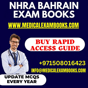 NHRA Bahrain Prometric Exam Books